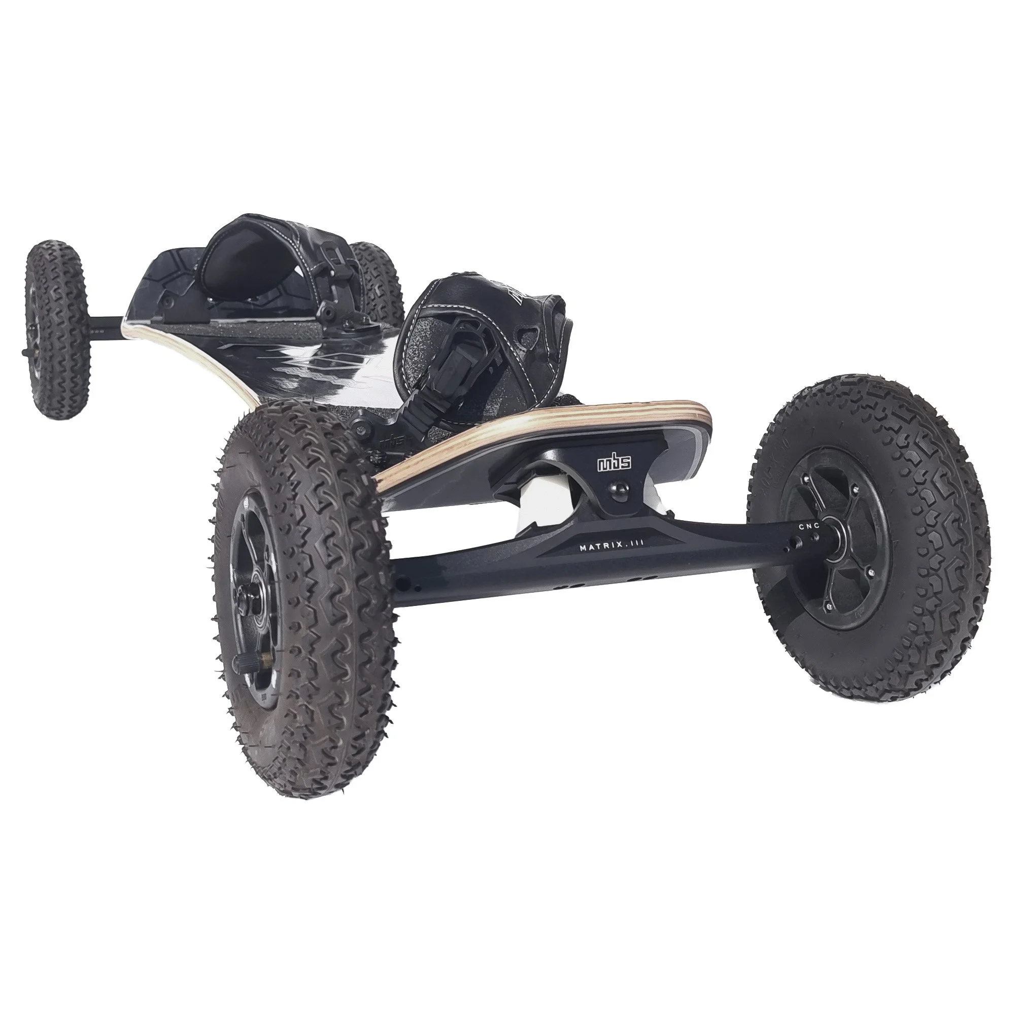 MBS マウンテンボード COMP95 Mountainboard by MBS MBS Comp 95 Mountainboard - Silver Hex — MBS.COM